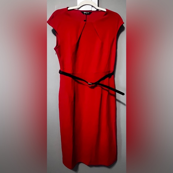 Allegra K Dresses & Skirts - Allegra K Red Dress with Belt